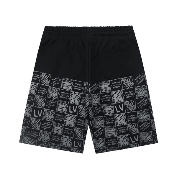 ブランドハーフパンツ背面デザイン